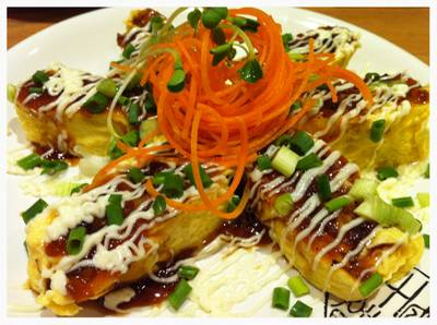 Chachu Tamago Maki 130THB ที่ ร้านอาหาร Ramen Kio Rain Hill