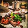 Salmon&Tuna Salad ที่ ร้านอาหาร L'ULIVO
