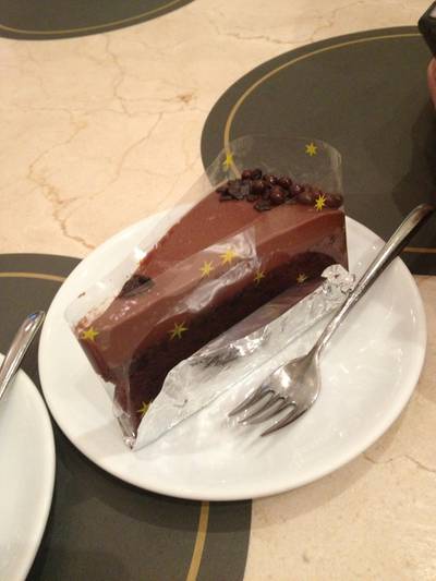 Cake ที่ ร้านอาหาร คอฟฟี่ บีนส์ บาย ดาว เอกมัย