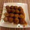 ลูกชิ้นเอ็นเนื้อกับลูกชิ้นหมูล้วน ที่ ร้านอาหาร จุฑารส