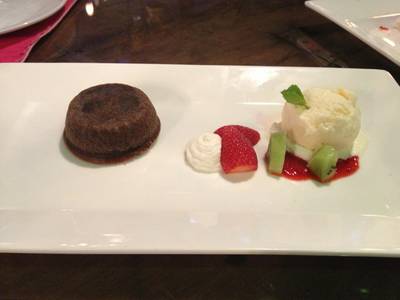 Chocolate Lava ที่ ร้านอาหาร Kitchen & More than I can say Chocolate Lava ที่ ร้านอาหาร Kitchen & More than I can say