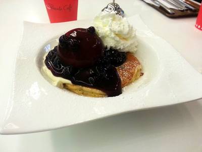 say cheese 169 บาท ความลงตัวของชีสและเบอร์รี่ สุดๆ ที่ ร้านอาหาร Pancake Cafe Siam Paragon