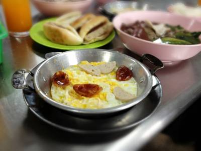 ไข่กระทข ที่ ร้านอาหาร ร้านเอมโอช