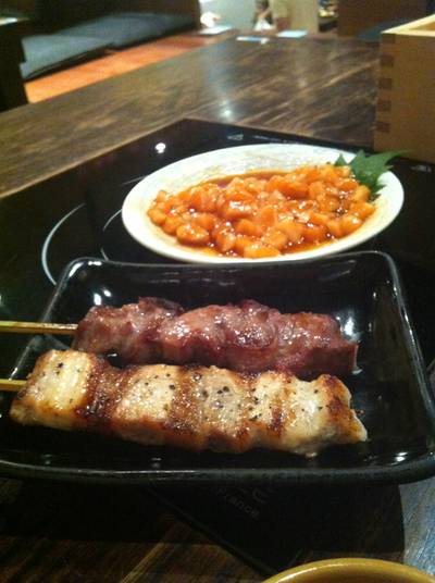 หมูย่างไฮโซ ที่ ร้านอาหาร Joushitsu Sushi หมูย่างไฮโซ ที่ ร้านอาหาร Joushitsu Sushi