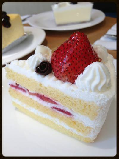 Stawberry Short Cake ที่ ร้านอาหาร Patisserie Mori Osaka RCA