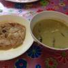 โรตี+แกงเขียวหวานไก่  ที่ ร้านอาหาร โรตี มะตะบะ