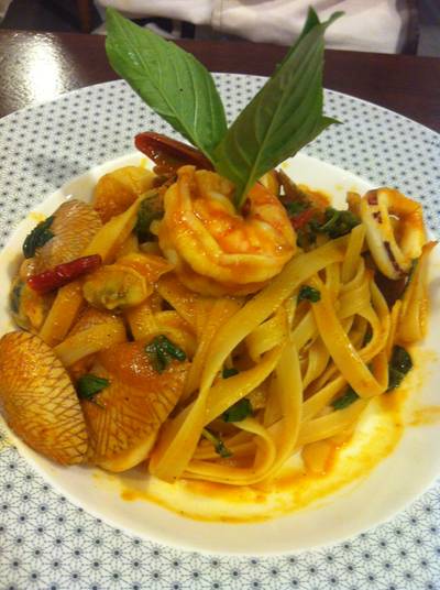 สปามะเขือเทศ ที่ ร้านอาหาร On the table tokyo café Central World