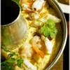 ไข่ตุ๋นทะเลหม้อไฟ ใส่หมึกสดๆ กุ้งเด้ง ๆ ^ ^ ที่ ร้านอาหาร บ้านท้ายซอย