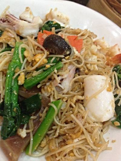 หมีผัดฮ่องกง ที่ ร้านอาหาร ฮั่วเซ่งฮง เยาวราช หมีผัดฮ่องกง ที่ ร้านอาหาร ฮั่วเซ่งฮง เยาวราช