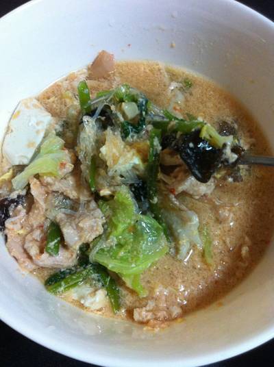 สุกี้น้ำหมู ที่ ร้านอาหาร ภัค เบเกอรี่