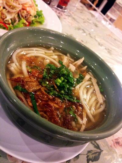 ก๋วยจั๊บญวน ที่ ร้านอาหาร VT แหนมเนือง