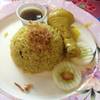 ข้าวหมกไก่ ที่ ร้านอาหาร โรตี มะตะบะ