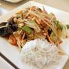 ตำไทยปู ที่ ร้านอาหาร ไก่ตะกร้า
