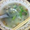 ข้าวต้มหอยนางรม ที่ ร้านอาหาร ฮ้อข้าวต้มปลา (กิมโป้)