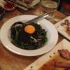 ข้าวผัดหมึกดำ ที่ ร้านอาหาร ปลาดิบ