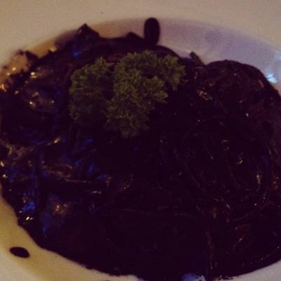Squid Ink Pasta ที่ ร้านอาหาร TUBA