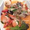 ยำเซี่ยงไฮ้กุ้ง ที่ ร้านอาหาร คอฟฟี่ บีนส์ บาย ดาว เอกมัย