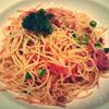 สปาเก็ตตี้คอร์นบีฟ  ที่ ร้านอาหาร Greyhound Café ดิเอ็มโพเรี่ยม