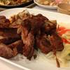 ขาหมูทอด ที่ ร้านอาหาร กุ้งเต้น ราชพฤกษ์