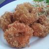 ทอดมันกุ้งใหญ่ๆกรอบนอกนุ่มใน  ที่ ร้านอาหาร ครัวแสวง ซีฟู้ด