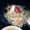 ส้มตำปูม้าจ้า เราชอบจานนี้รสชาดดีมากกกก ปูสดได้ใจจริงๆ ที่ ร้านอาหาร 4dinner Bar & Restaurant