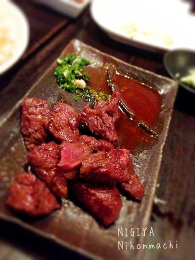 กระบังวัวย่าง...อร่อยมากๆ ที่ ร้านอาหาร Nagiya Nihonmachi