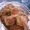 กุ้งผัดเกลือ ที่ ร้านอาหาร แสงไทย ซีฟู้ด