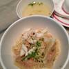บะหมี่หน้าเกี๊ยวกุ้ง ปูทะเล85.-฿ ที่ ร้านอาหาร ฮั่วเซ่งฮง หูฉลาม ศาลายา
