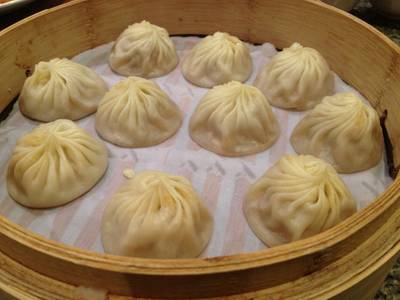 เสี่ยวหลงเปาไส้ปู ที่ ร้านอาหาร ติ่น ไท่ ฟง central world