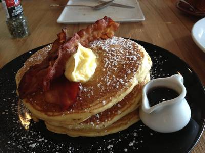 Pancake ที่ ร้านอาหาร Roast Coffee & Eatery
