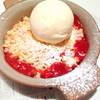 Strawberry Crumble  ที่ ร้านอาหาร After You Dessert Cafe Siam Paragon