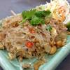 ยำวุ้นเส้นสูตรเด็ดสเต็กลาว รสชาติแปลกๆ ที่ ร้านอาหาร Steak Lao Piyarom Sports Club