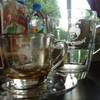 กาแฟร้อนๆ ที่ ร้านอาหาร บ้านสวนสลัด Home Steak & Salad