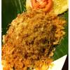 ผัดขนมจีน ที่ ร้านอาหาร ส้มตำนัว สยามสแควร์ซอย 5