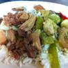 เขียวหวานหมูตุ๋น ที่ ร้านอาหาร เชลล์โภชนา บ่อนไก่