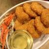 ทอดมันกุ้ง ที่ ร้านอาหาร บ้านสบาย cafe&bar
