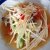 ส้มตำปูม้า ที่ ร้านอาหาร น้องเมย์