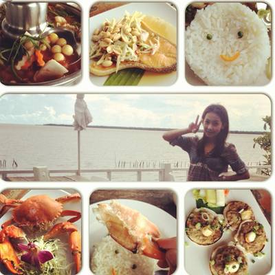 ร้านอาหาร ระเบียงทะเล ร้านอาหาร ระเบียงทะเล