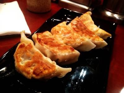 Gyoza ที่ ร้านอาหาร Bankara Ramen