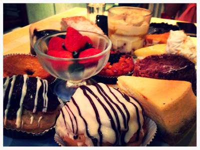ขนมหวาน ปริมาณ คุณภาพวัตถุดิบ เกรดดี แต่รสชาติไม่สมราคา ที่ ร้านอาหาร Pizzeria Limoncello