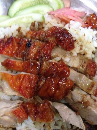 ข้าวหน้าเป็ด ที่ ร้านอาหาร เจิน เจิน ต้นตำหรับ