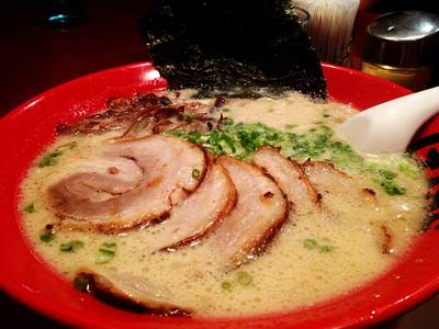 Tonkatsu Chashu ที่ ร้านอาหาร Bankara Ramen