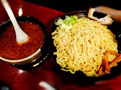 Tsukemen ที่ ร้านอาหาร Bankara Ramen