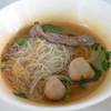 ก๋วยเตี๋ยวเนื้อ ที่ ร้านอาหาร ก๋วยเตี๋ยว 3 บาท