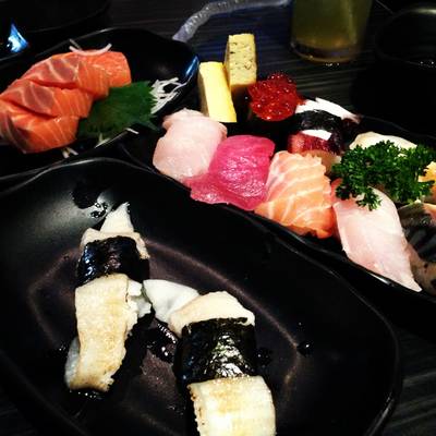 ได้เซ็ตนี้เข้าไปสดชื่นเลย ^___^ ที่ ร้านอาหาร Sushi Masa ราชเทวี