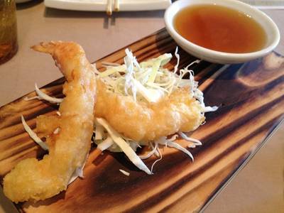 เทมปุระ กรอบนอก นุ่มใน ที่ ร้านอาหาร Vivaldi - Amari Atrium Hotel