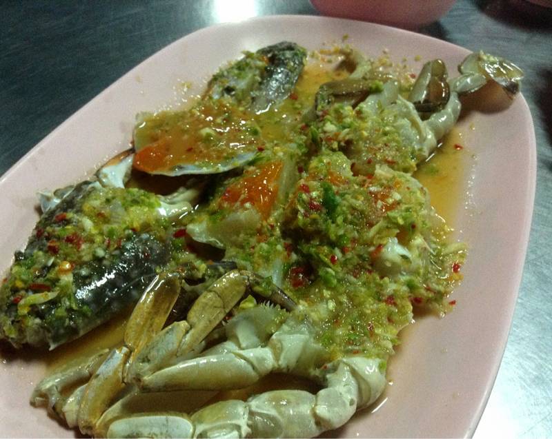 ปูม้าดอง ขีดละ@70 ที่ ร้านอาหาร ชัยโภชนา