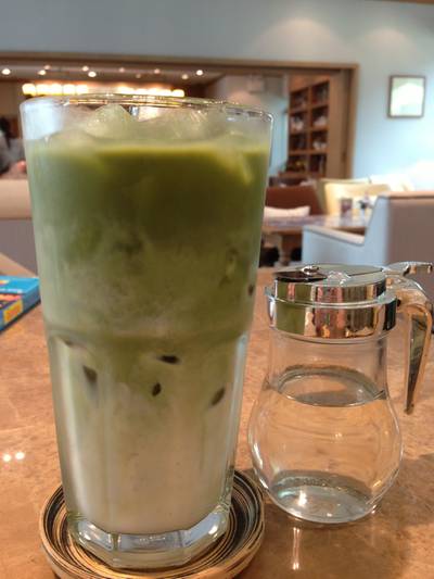 Green Tea  ที่ ร้านอาหาร Buttercup