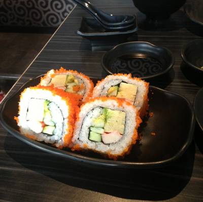California Maki ที่ ร้านอาหาร Sushi Masa ราชเทวี