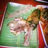 ปลาดุกย่าง ที่ ร้านอาหาร ลาบเป็ดเมืองยศสุนทร